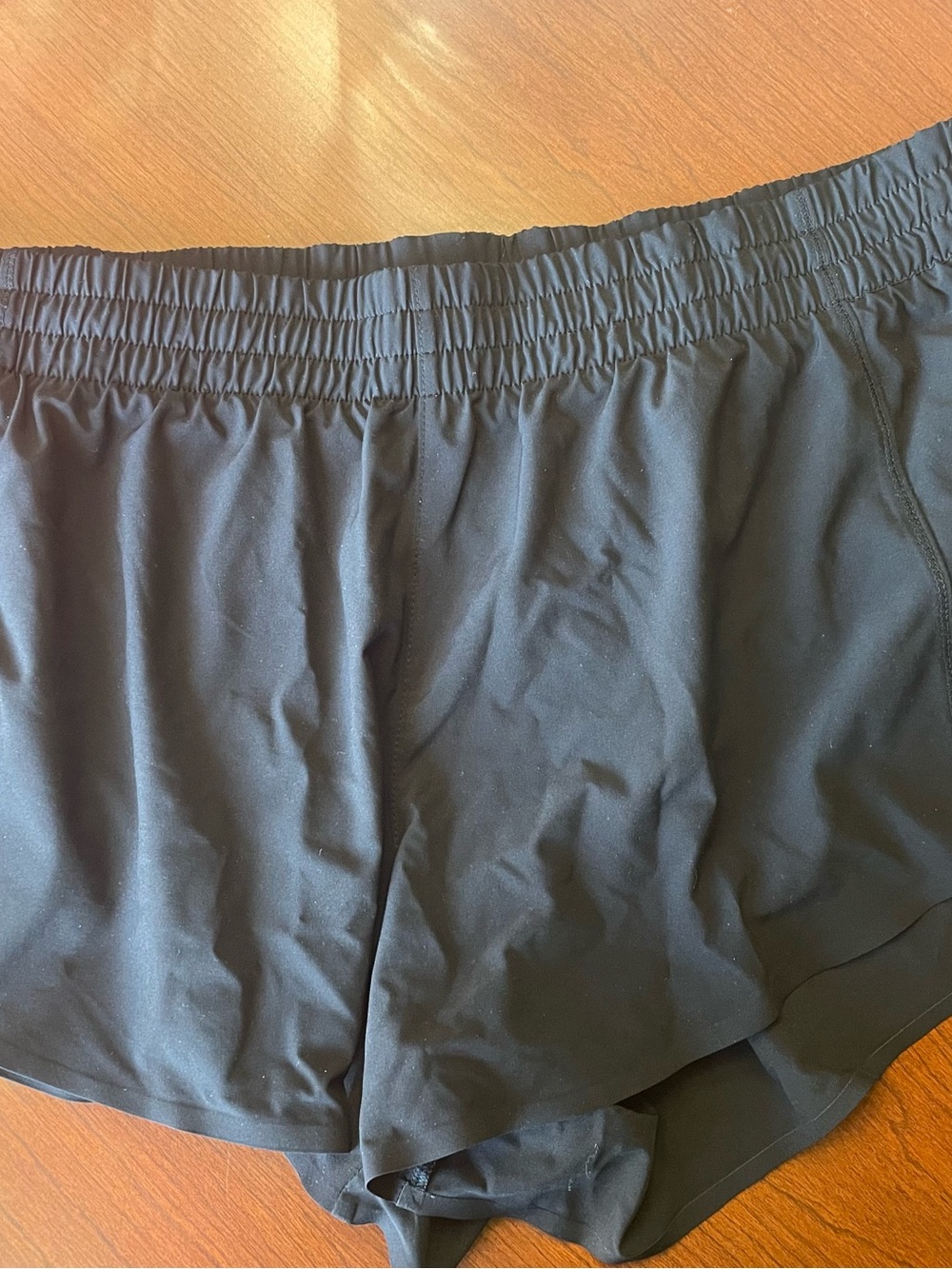 Athleta Black Women's Athletic Shorts - Elastic Waistband
